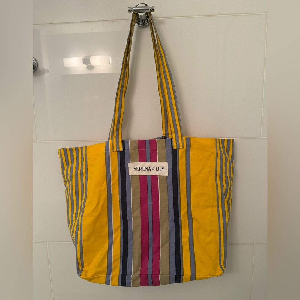 Serena & Lily cloth tote bag